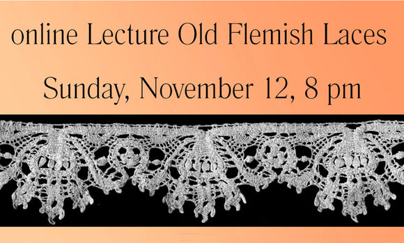 Online-Lecture: Old Flemish Laces - Ticket